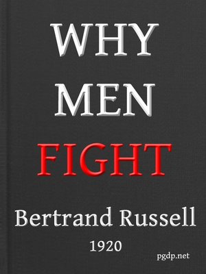 cover image of Why Men Fight